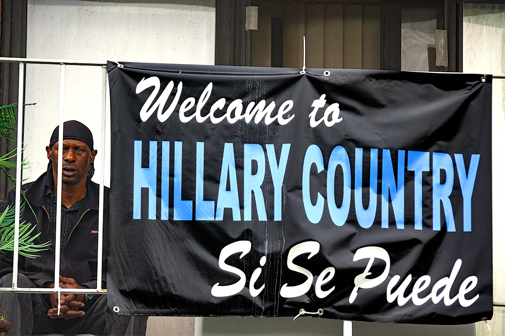 Welcome to HILLARY COUNTRY--Buffalo