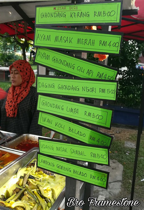 Gerai Masakan Negeri Sembilan Bazar Ramadan Kelana Jaya