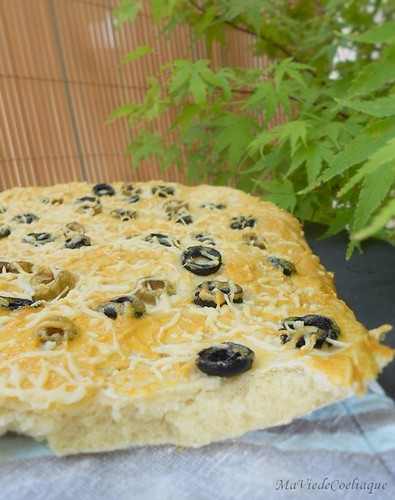 fougasse aux olives sans gluten