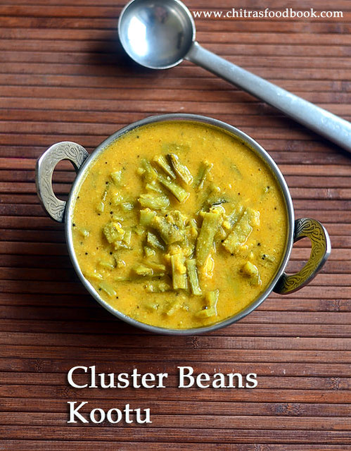 cluster beans kootu