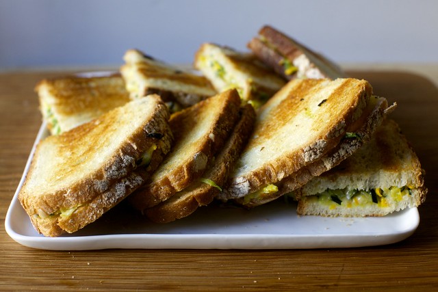 zucchini grilled cheese