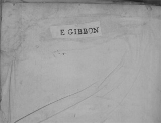 Gibbon pastedown