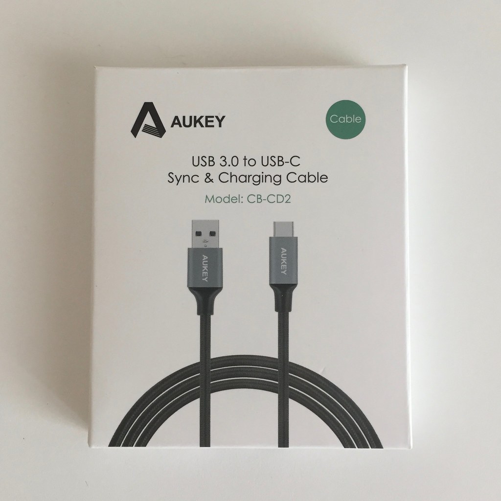 20170628 Test câble USB-C vers USB-A 1m Aukey 4