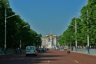 London - Buckingham Palace avenue