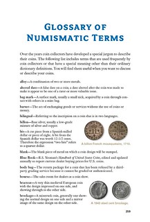 Whitman Guide to Coin Collecting glossary