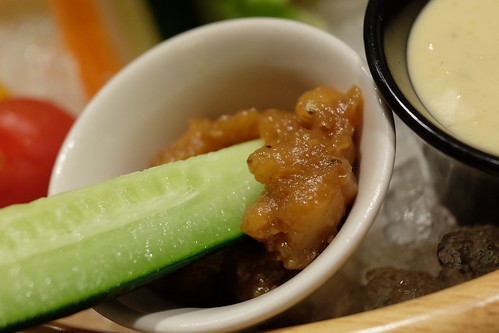にんにく味噌とキュウリ千葉県横芝光町直送の新鮮野菜の盛り合わせ