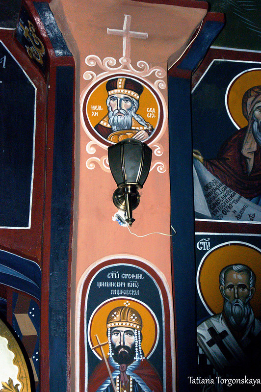 Фрески на стенах церкви Св. Троицы