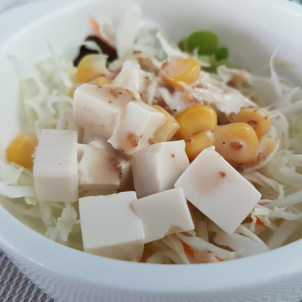 Set appetizer (tofu cabbage corn salad)  @ Iberico Kitchen Oasis Square Ara Damansara