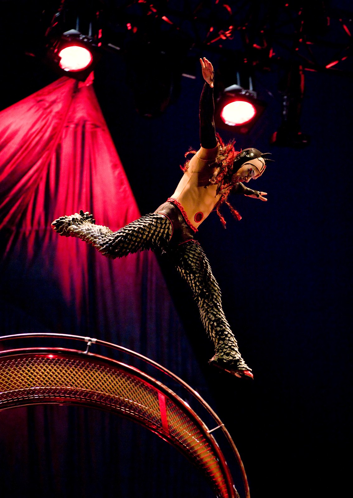 KOOZA | Wheel_of_death | OSA Images Costumes: Marie-Chantale Vaillancourt ©2012 Cirque du Soleil