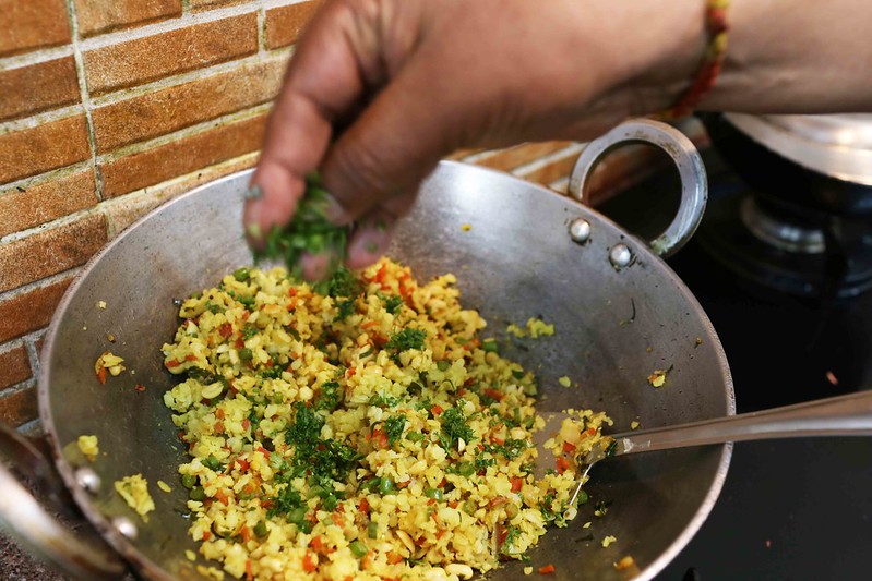 Julia Child in Delhi – Author Rakshanda Jalil's Marvellous Cook Bishen Singh Cooks His Famous Homely Poha, Central Delhi