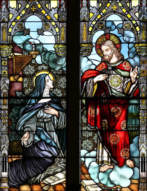 St Margaret's Vision of the Sacred Heart