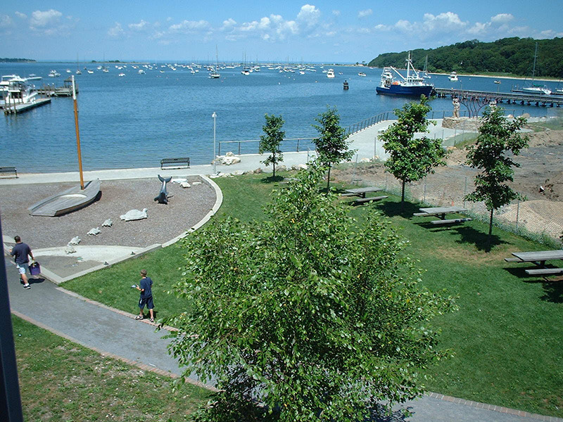 Port Jefferson Harbor Front Park: Development
