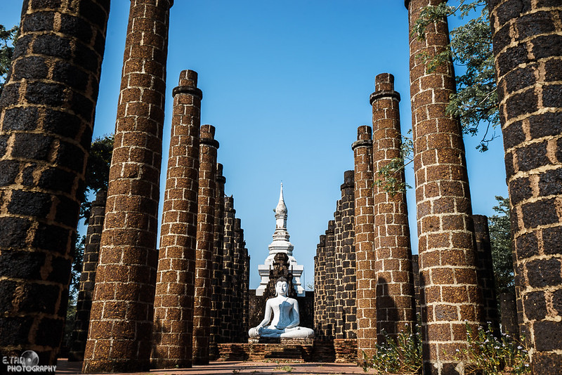 The Grand Hall of Wat Maha That Sukhothai