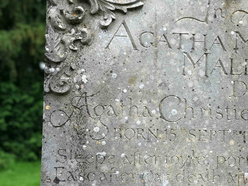 City Monument - Agatha Christie's Grave, Cholsey, England