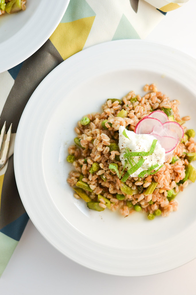 Farro With Spring Vegetables | Things I Made Today