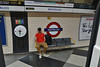London - Underground Waterloo platform
