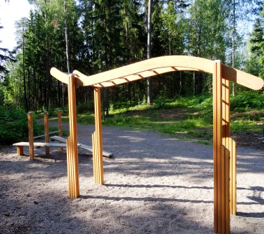 Picture of service point: Ullanmäki / Ulkokuntoiluvälineet