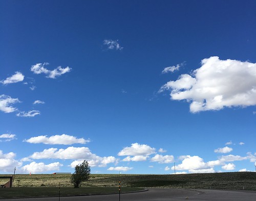 Wyoming sky. From The Art of Road Tripping: The Way Back Home