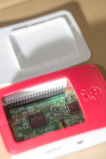 Raspberry Pi 3 B (in a case)
