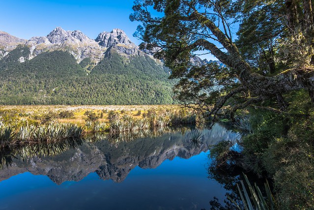 Mirror Lakes - New Zealand
