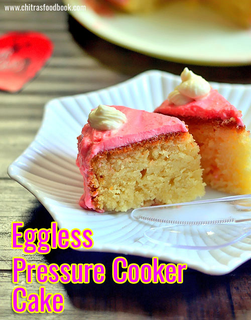 Pressure cooker cake recipe
