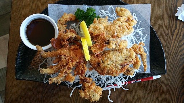 2017-05-25 KIMU sushi - soft shelled crab