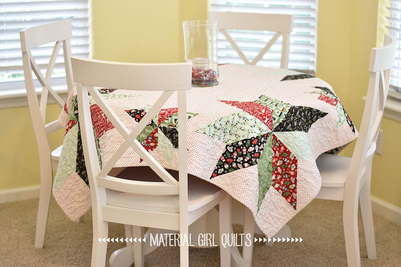 Star of Wonder Quilt made with Comfort & Joy fabric from Riley Blake Designs