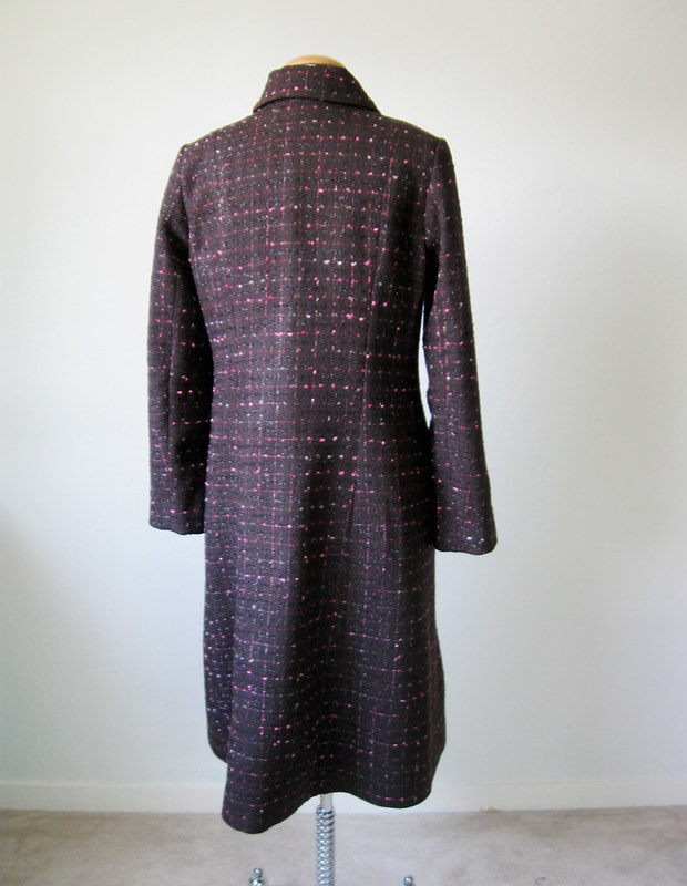 SunnyGal Studio Sewing: Simplicity 4403 coat in plaid boucle
