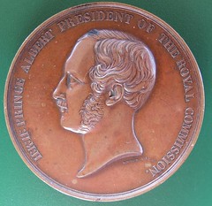 Royal Exhibition For Services medal obverse