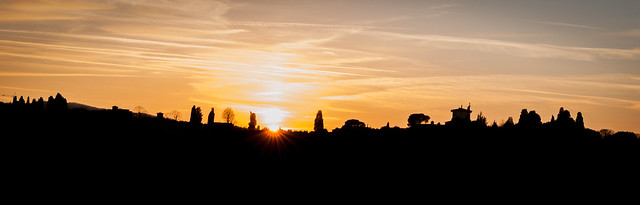 Sunset at Piazzale Michelangelo, Florence