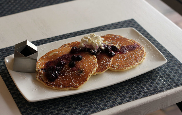 Blueberry pancakes 2