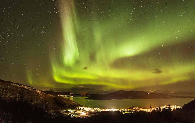 Ulsvåg, Northern Lights, Norway