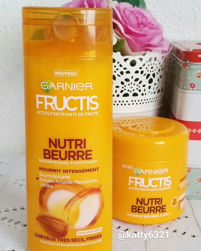 Test de la gamme Nutri Beurre de Fructis (+ concours)