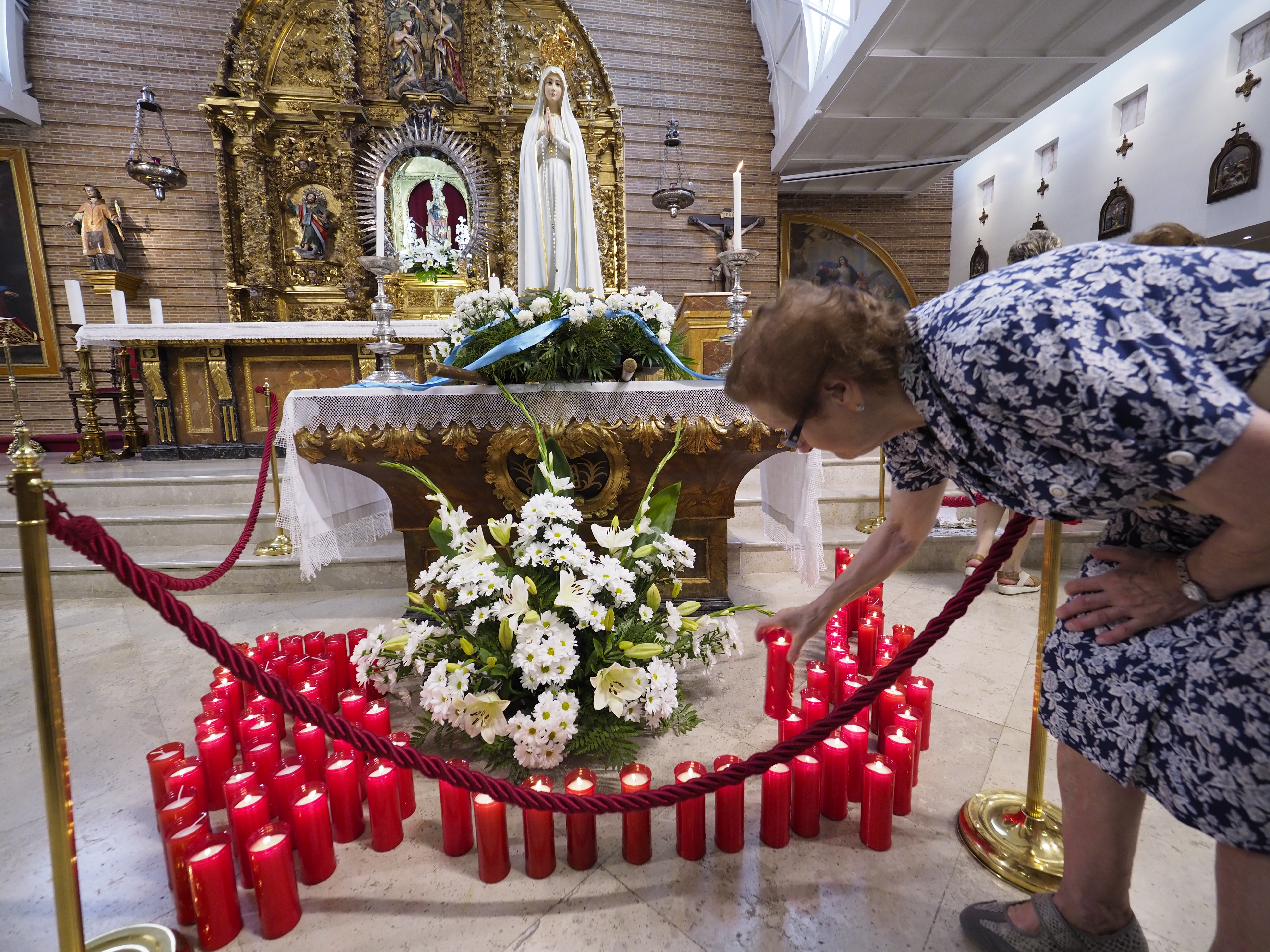 13-6-2017 - Visita de la Imagen Peregrina de la Virgen de Fátima a la parroquia de San Lorenzo