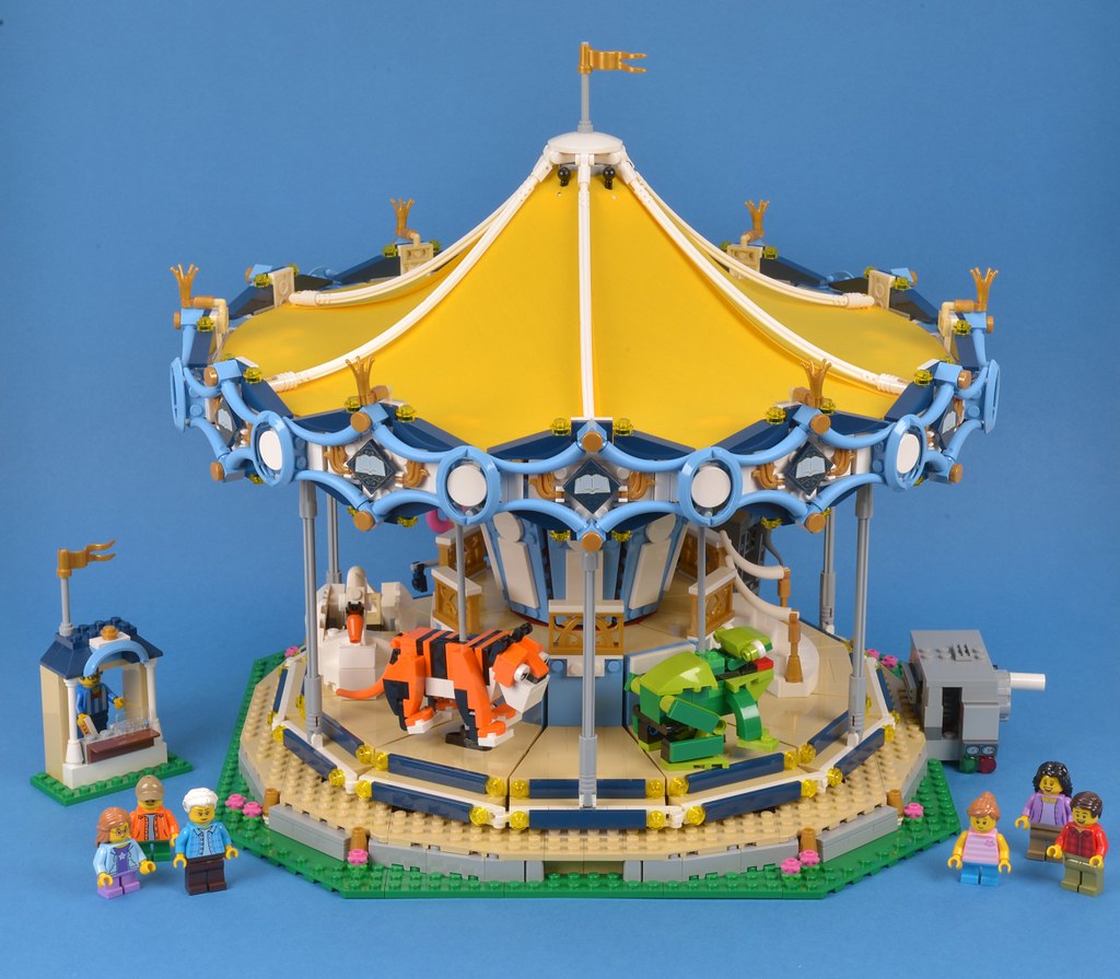 Review LEGO 10257 Carousel Creator Expert (Le Manège)