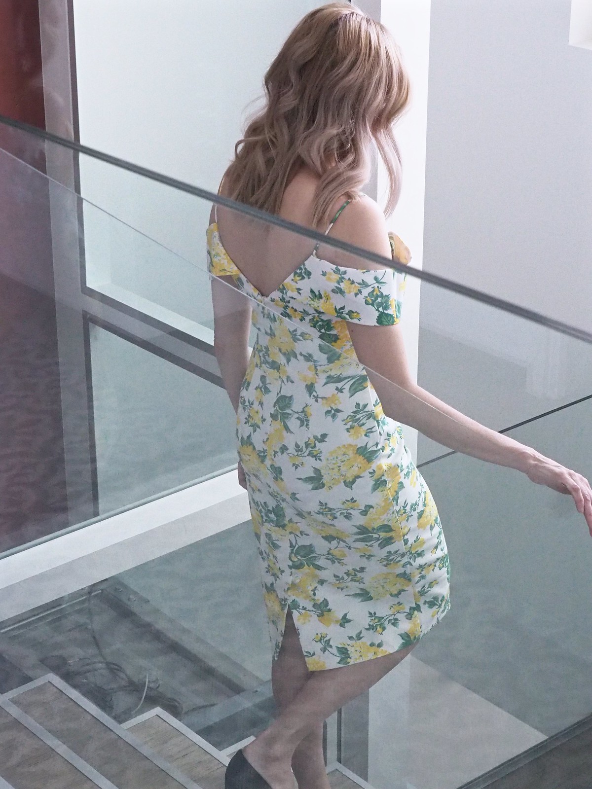 Summer Blossom Pencil Dress by Oasis Finland
