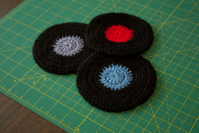 "On the Record" Coasters