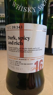 SMWS 39.143 - Dark, spicy and rich