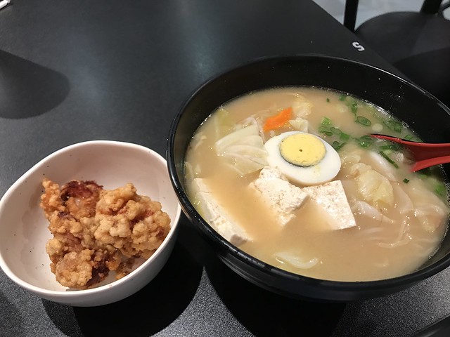 Kakiage Ramen with tofu