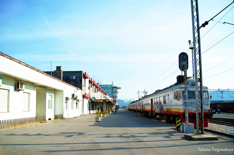 Железнодорожная станция в Подгорице