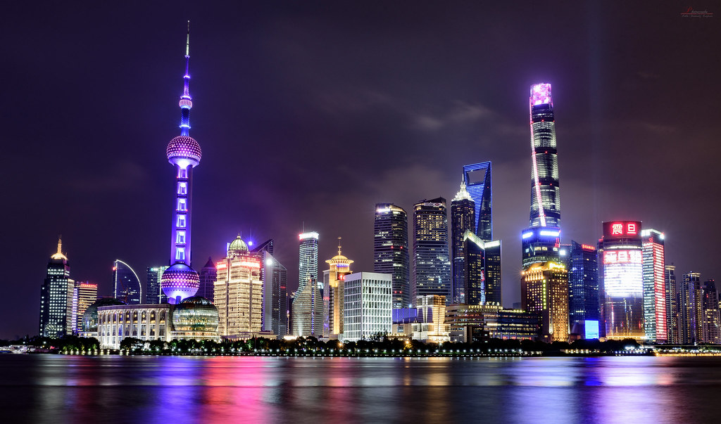 Resultado de imagem para skyline shanghai