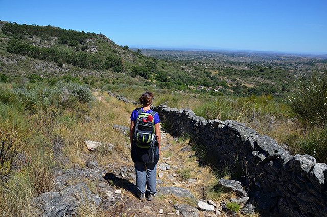 The smugglers' trail, Galegos, Marvao, Alentejo, Portugal