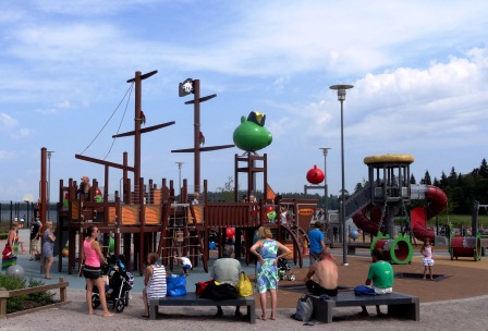 Picture of service point: Angry Birds playground at Oittaa recreational area