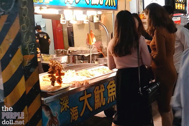 16-6 Grilled Squid at Shilin Night Market