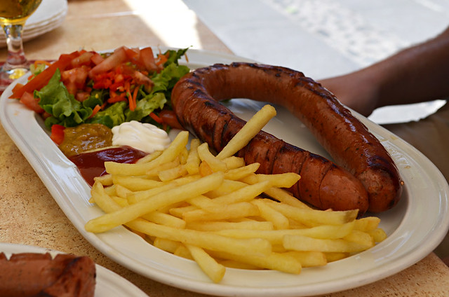 Half metre sausage, Puerto de la Cruz, Tenerife