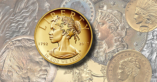 Lady-Liberty on U.S. coins