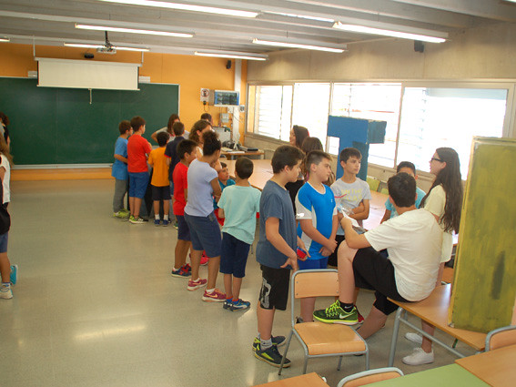 Acollida de l'alumnat de 6è de primària de Castellar i Sant Llorenç