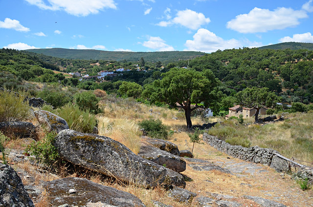 Path from Galegos, the smugglers' route, Marvao, Alentejo, Portugal