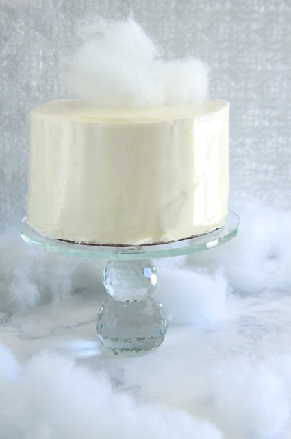 White Mountain Wedding Cake