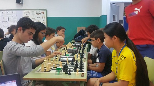 IES Olivar de la Motilla primer internivelar de ajedrez